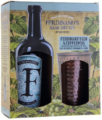 Ferdinand'S Saar Dry Gin + Tazza di Rame "F"