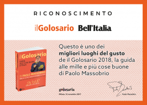 Riconoscimento Bell'Italia 2017