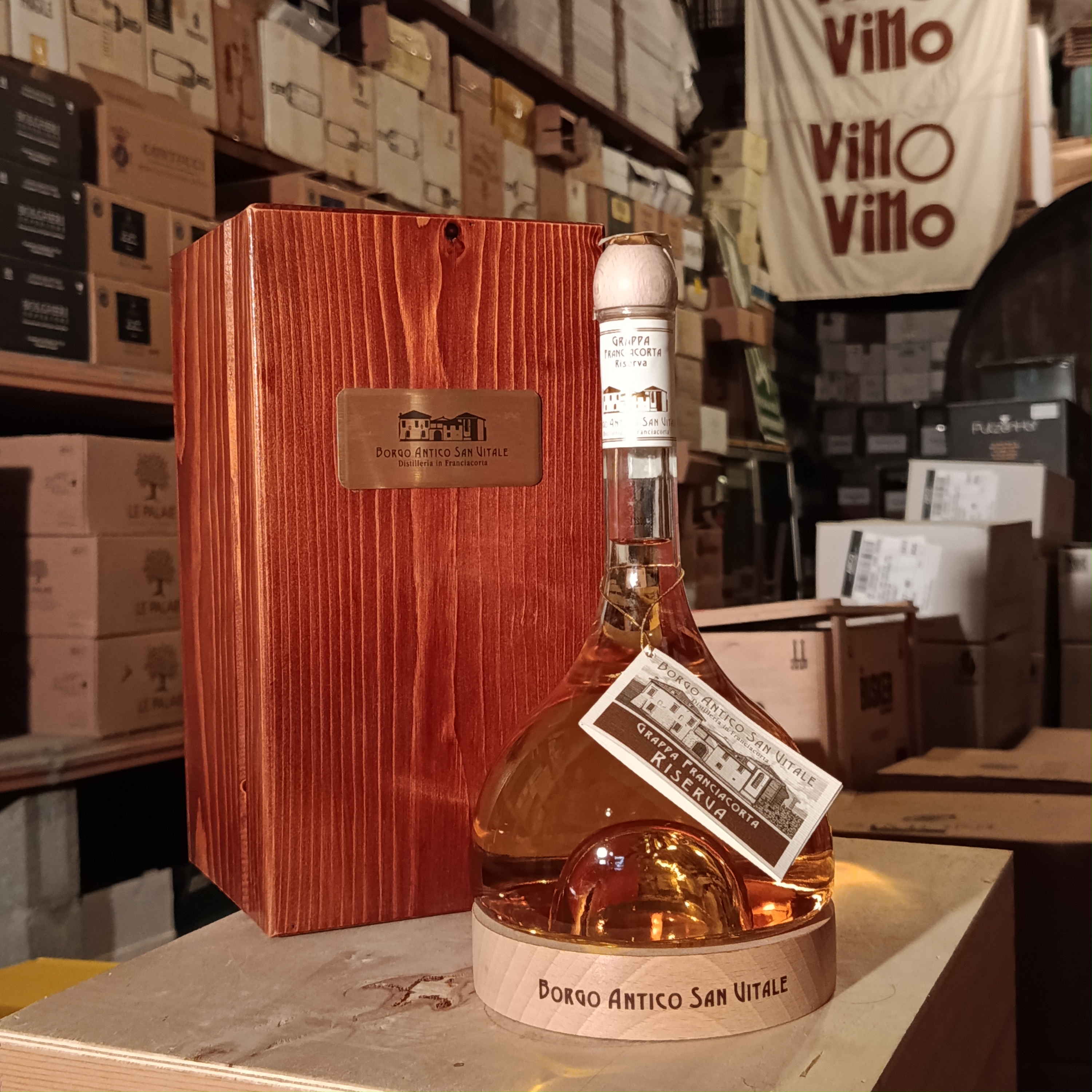 Grappa Franciacorta Riserva 18 mesi Grappa Franciacorta Riserva 18 mesi