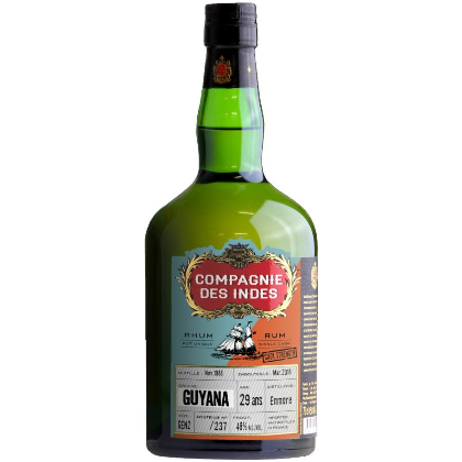 Compagnie Des Indes Guyana 29 Anos - Enorme - Cask Strength