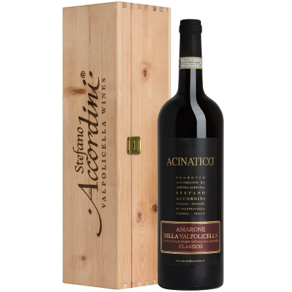 Amarone Della Valpolicella Classico Docg "Acinatico" In Cassa Di Legno [Magnum 1,5 Litri]