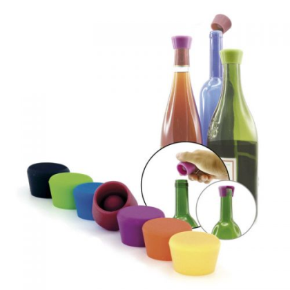 Tappo In Silicone Per Vino (2pcs.)