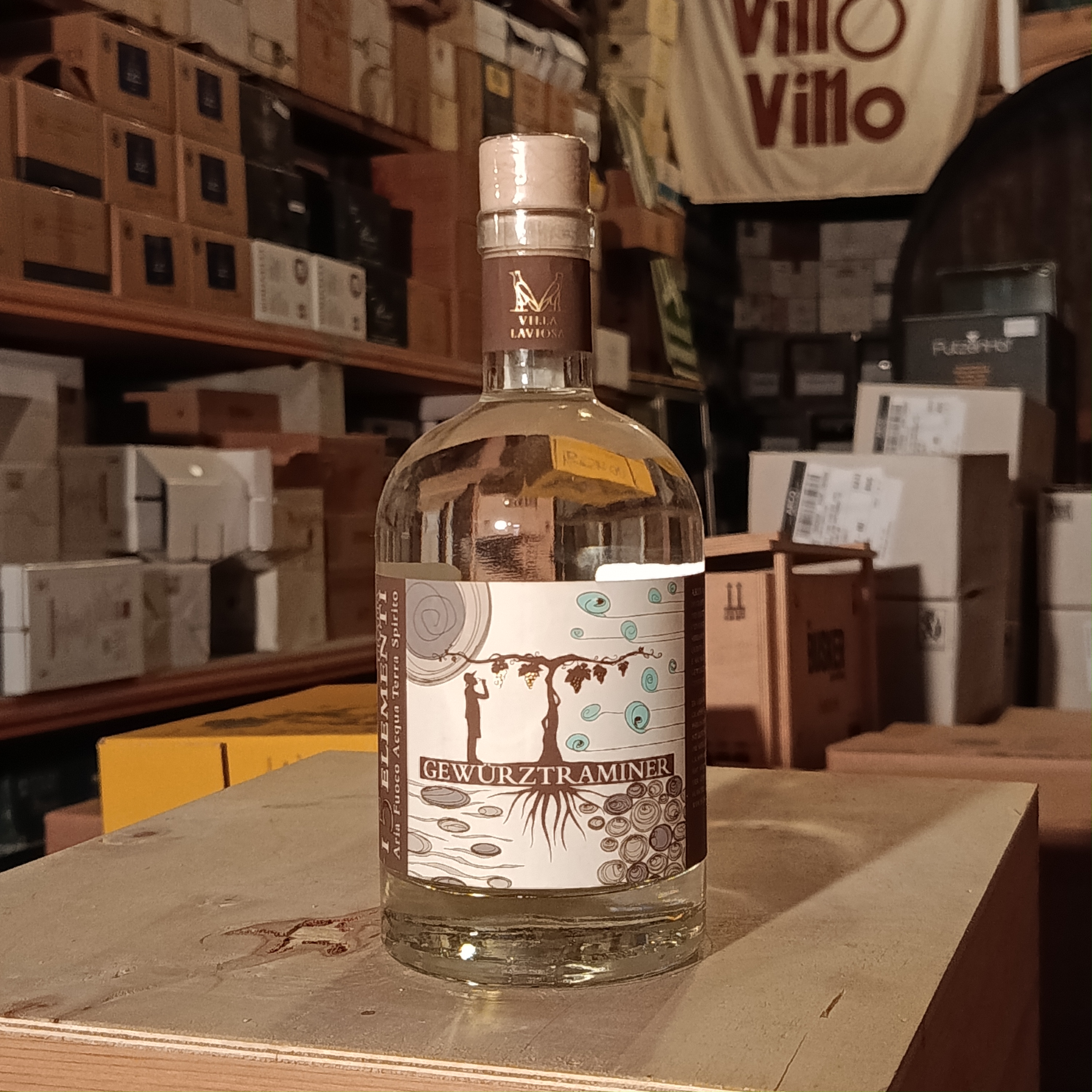 Grappa I5Elementi - Gewürztraminer Grappa I5Elementi - Gewürztraminer