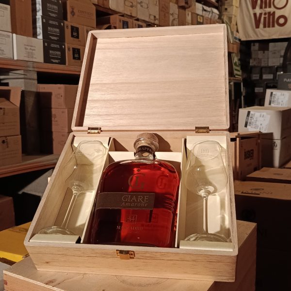 Giare Amarone in astuccio di legno