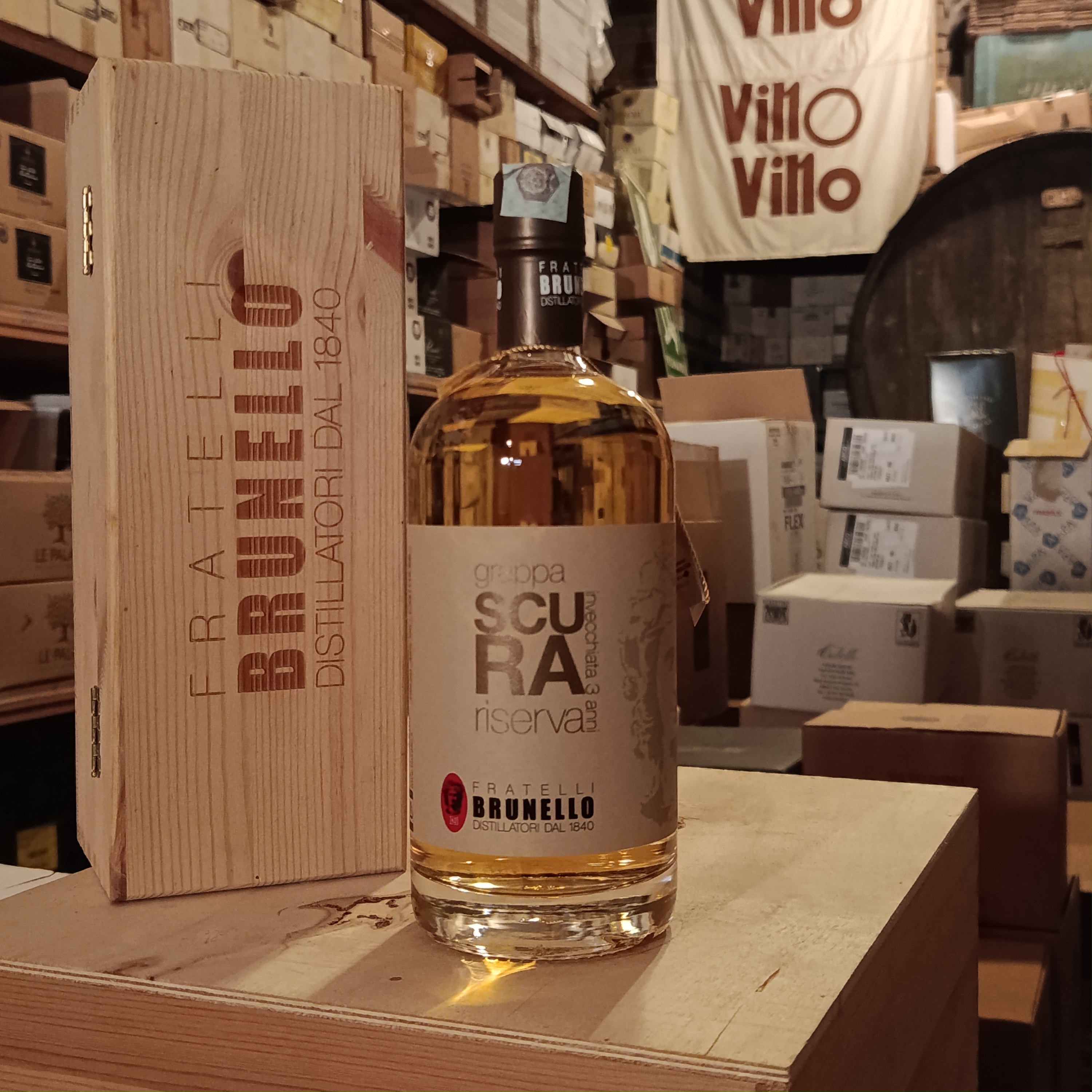 Grappa La Scura Riserva – Invecchiata 3 Anni Grappa La Scura Riserva – Invecchiata 3 Anni