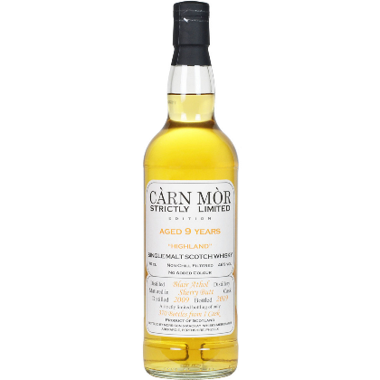 Blair Athol 9 Years Old – Càrn Mòr Strictly Limited