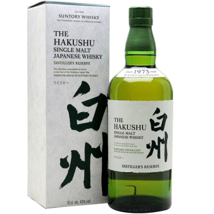 The Hakushu Distiller’s Reserve Suntory Japanese