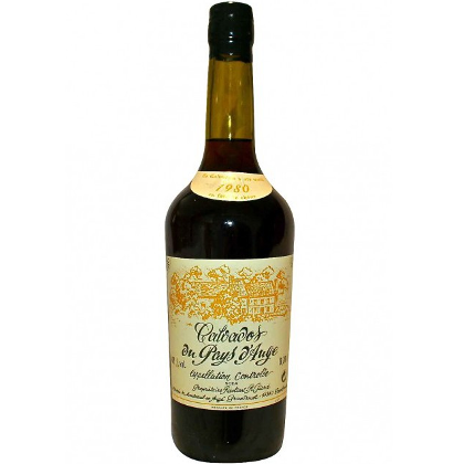 Calvados Pays d'Auge Millésime 1980