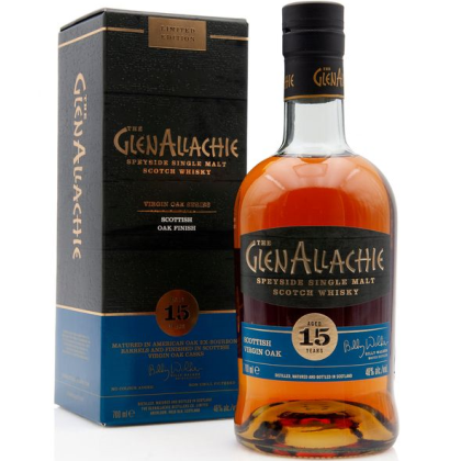 GlenAllachie 15 Years Old Scottish Oak Finish - Virgin Oak