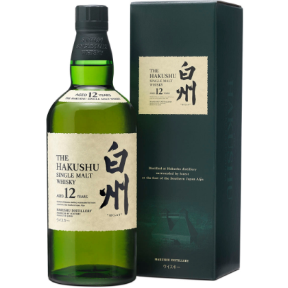 The Hakushu 12 Years Single Malt Whisky Suntory Japanese