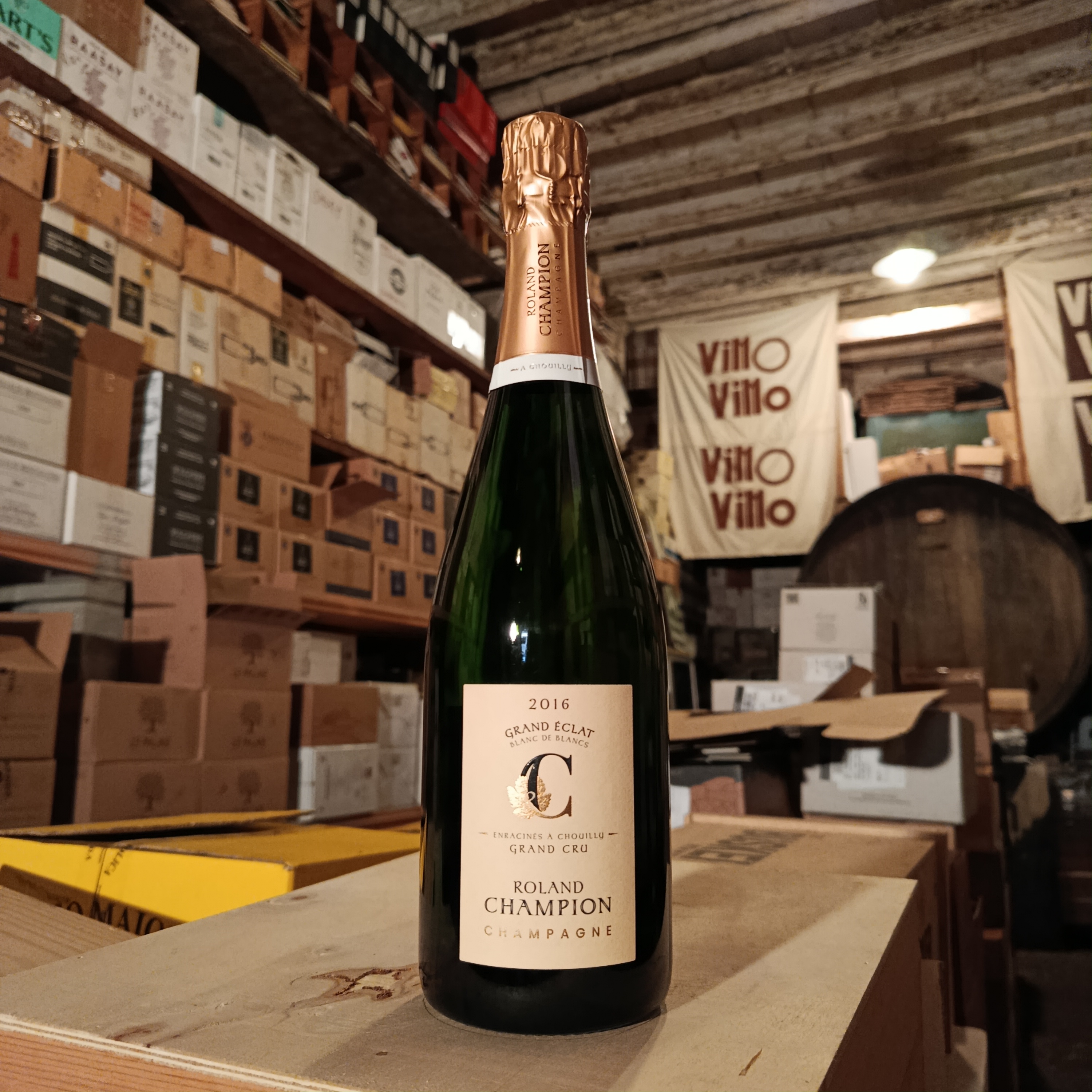 Champagne Roland Champion Blanc de Blancs Grand Cru "Grand Eclat" 2016