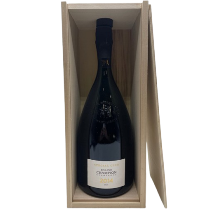 Champagne Roland Champion - Special Club 2014 - Magnum 1,5 in Legno