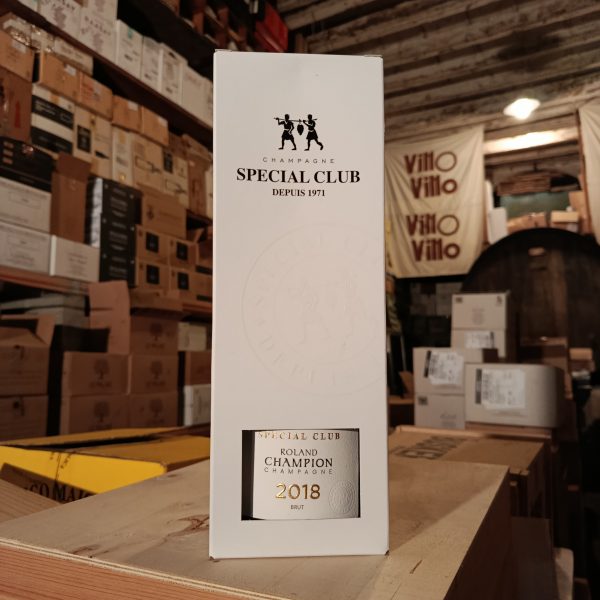 Champagne Roland Champion - Special Club Grand Cru - Blanc de Blanc 2018 in Confezione