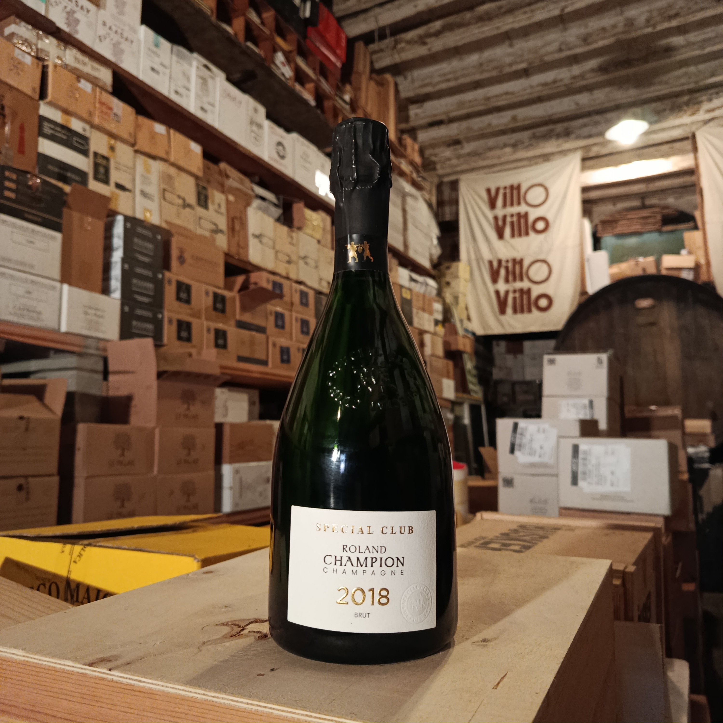 Champagne Roland Champion - Special Club Grand Cru - Blanc de Blanc 2018