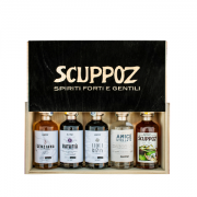 Kit Medicinette Abruzzesi con scatola di legno (6Pezzi)