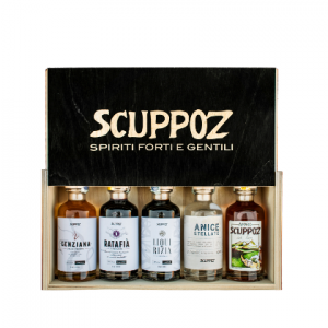 Kit Medicinette Abruzzesi con scatola di legno (6Pezzi)