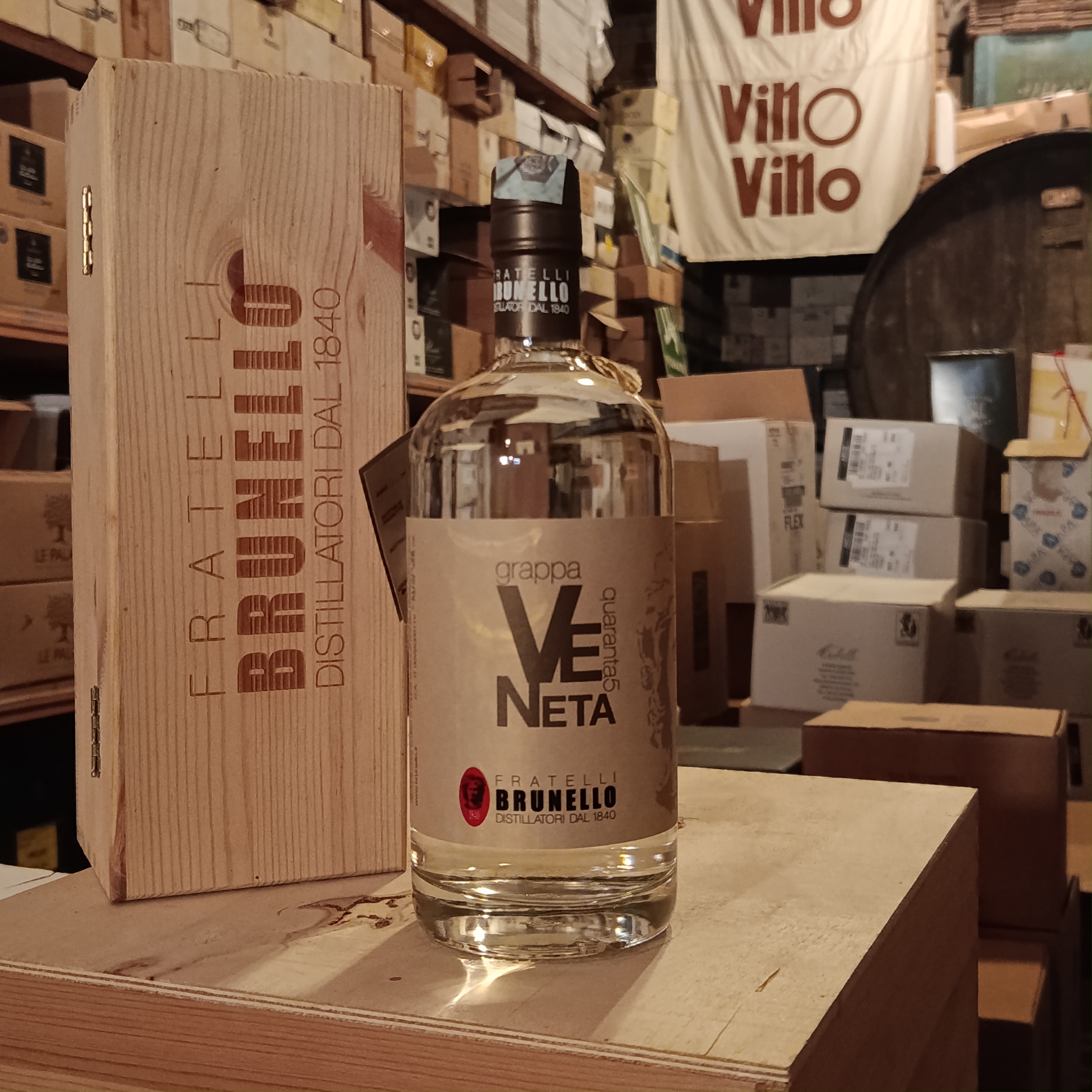 Grappa Veneta Quaranta5 leg