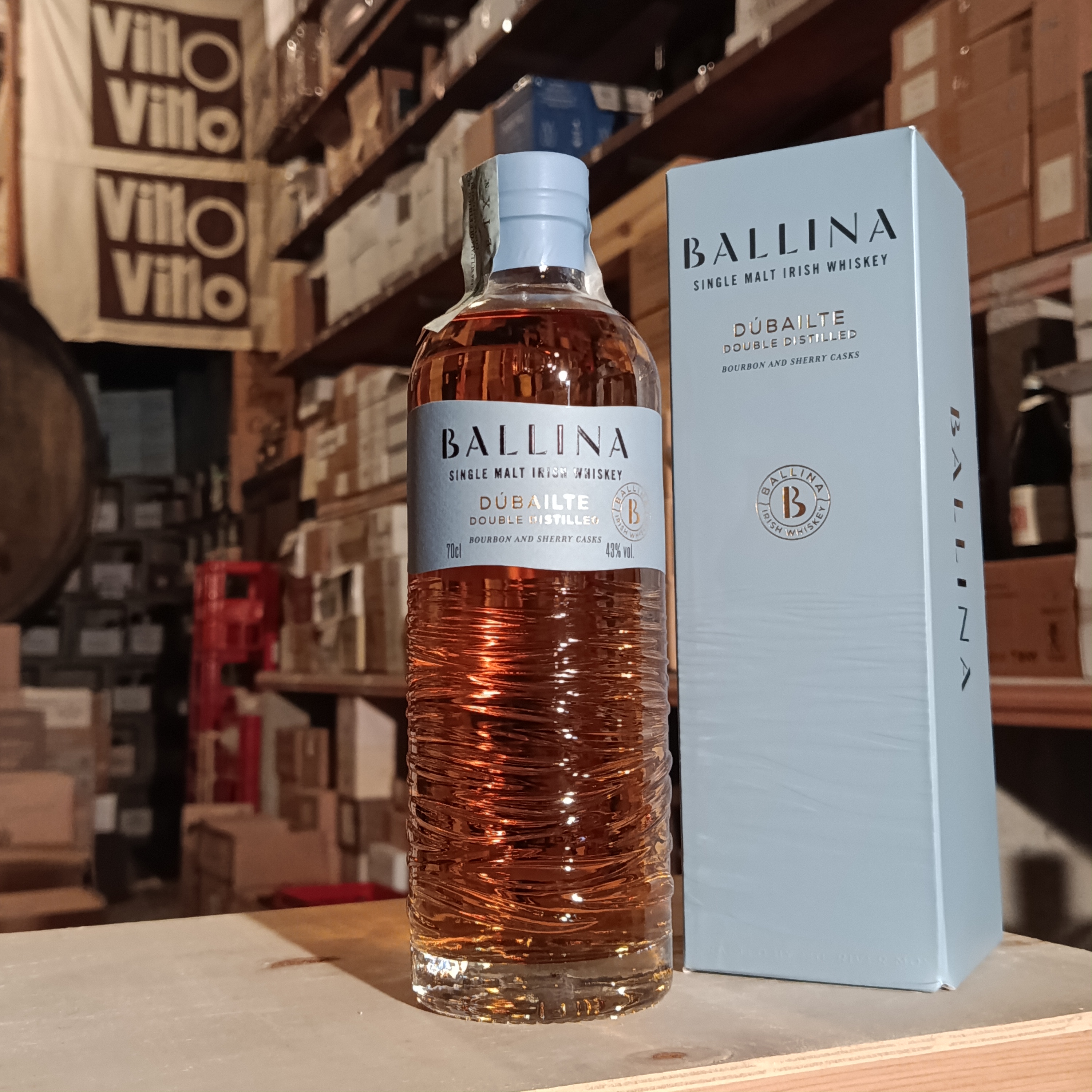 Ballina Dubailte Double Distilled Whiskey