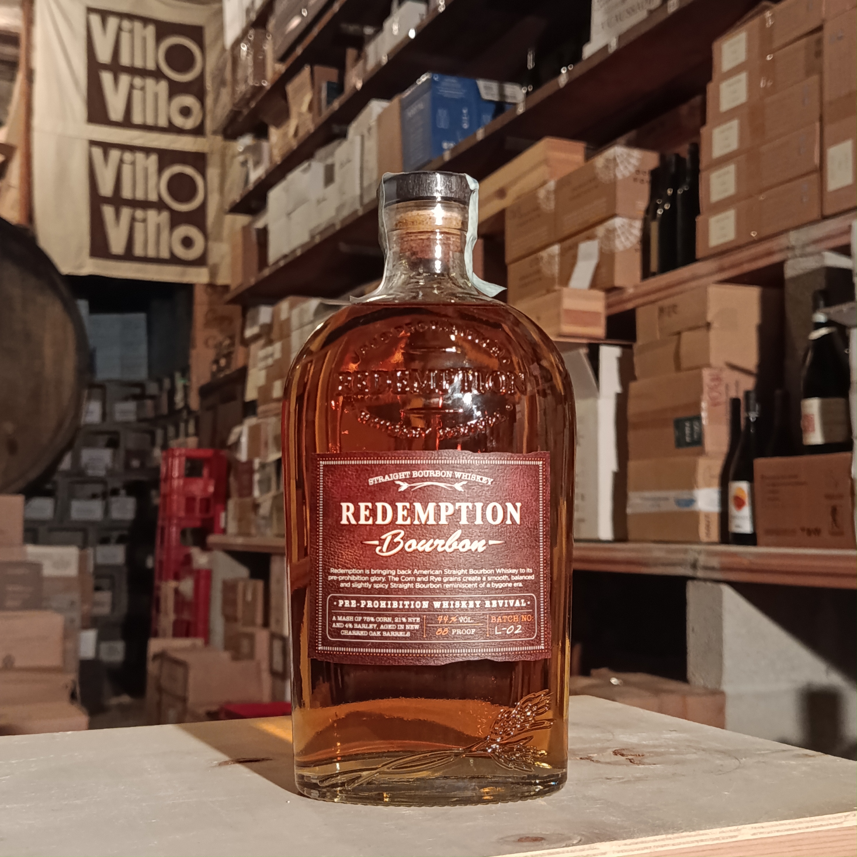 Redemption Bourbon Pre-Prohibition Whiskes Revival